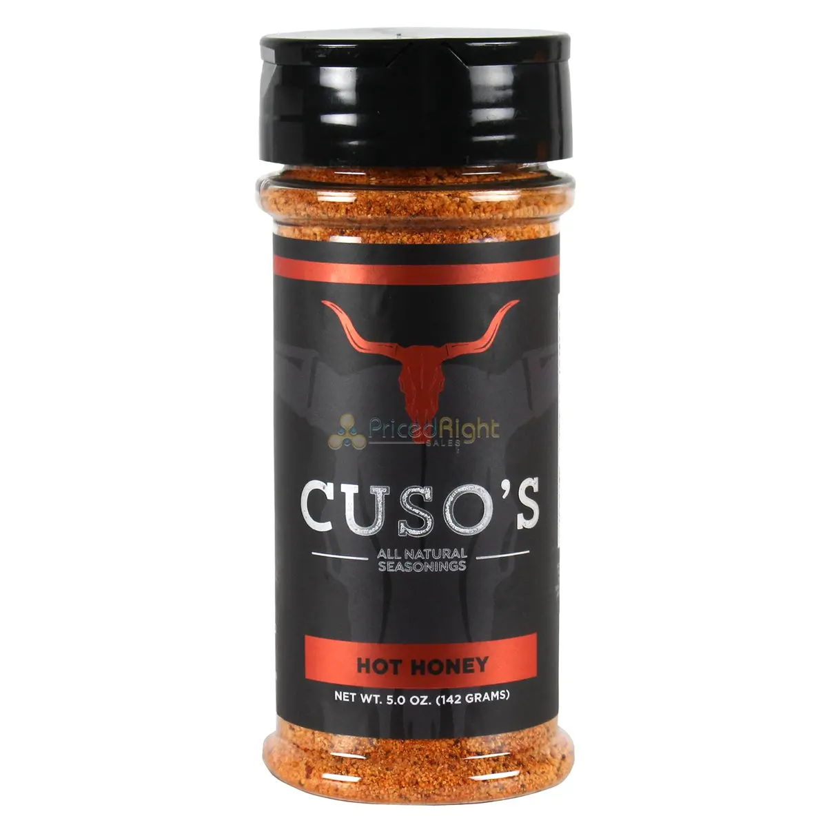 Cuso Cuts Hot Honey Seasoning Gluten Free Vegan Non Gmo All Natural Cuso-Hhoney 1
