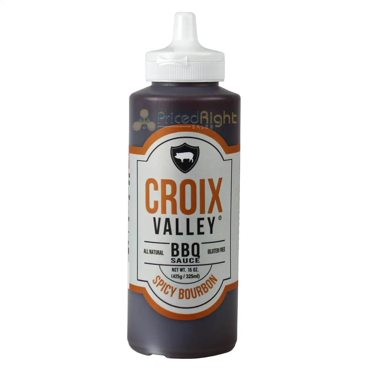 Croix Valley Foods Foundry Series Spicy Bourbon Bbq Sauce 15 Oz Gluten Free 1