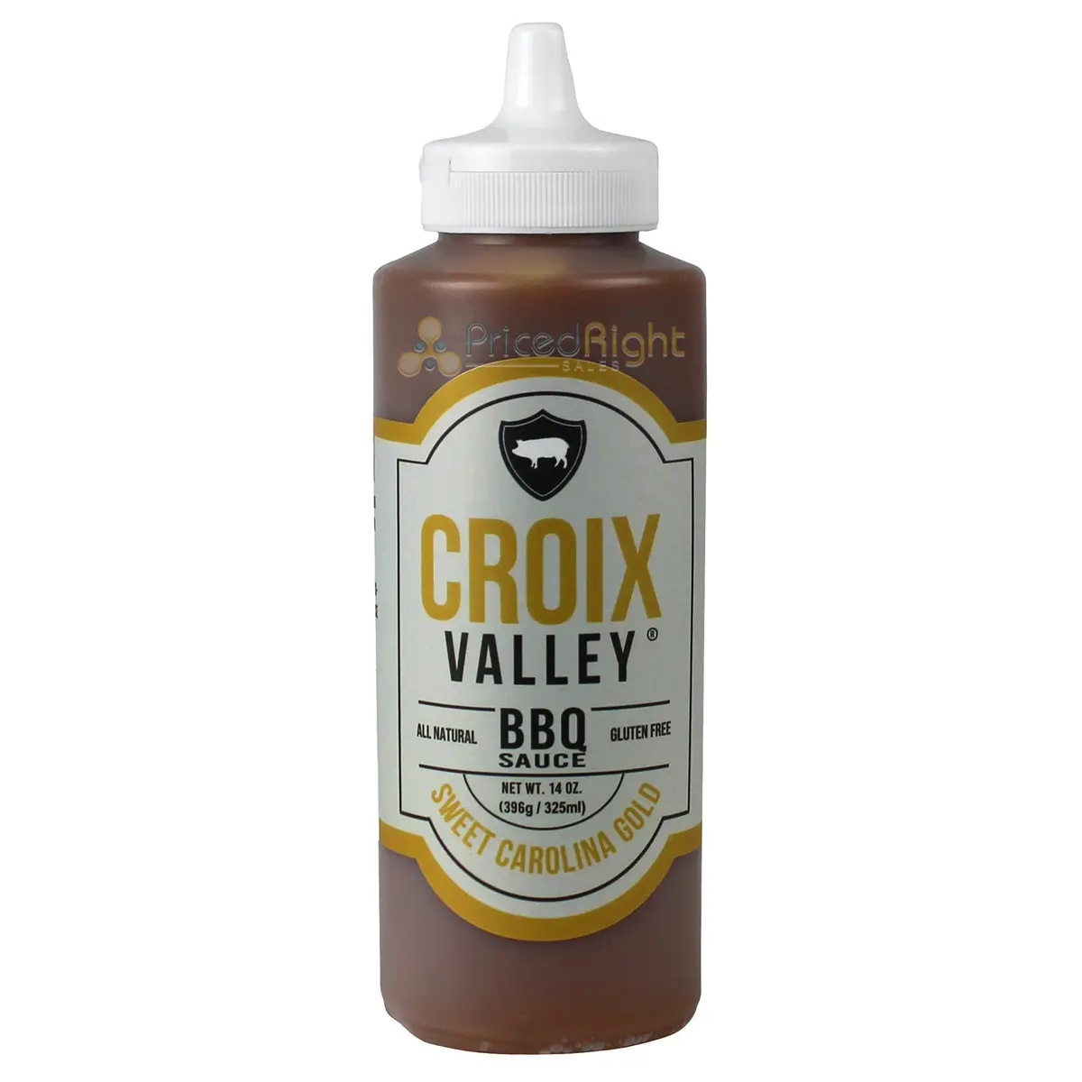 Croix Valley Foods Foundry Series Sweet Carolina Gold Bbq Sauce 14 Oz Vegan 1