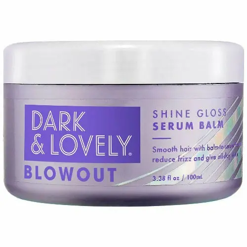 Dark & Lovely : Blowout Shine Gloss Serum Balm 3.38Oz 1