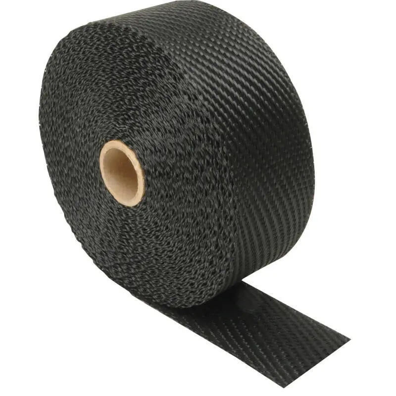 Dei Black Titanium Underhood Exhaust Wrap 2 In X 50 Ft Roll Carbon Fiber 010003 1