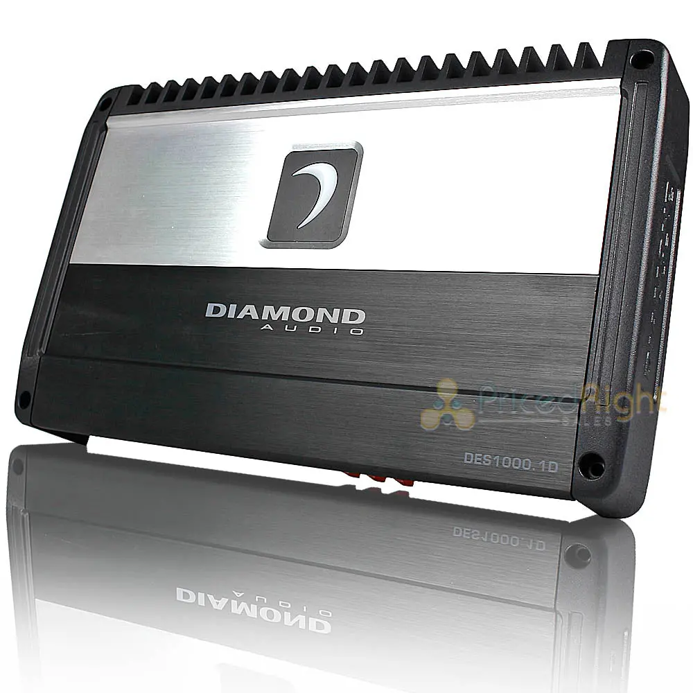 Diamond Audio 1 Channel Full Range Amplifier Class D 1000 Watts Max Des1000.1D 1