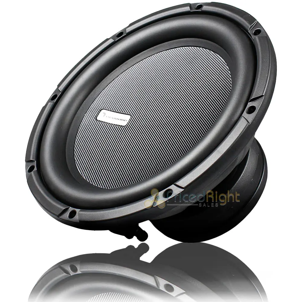 Diamond Audio 12" Elite Series Subwoofer 1000 Watt Max Power 2 Ohm Des122 Single 1