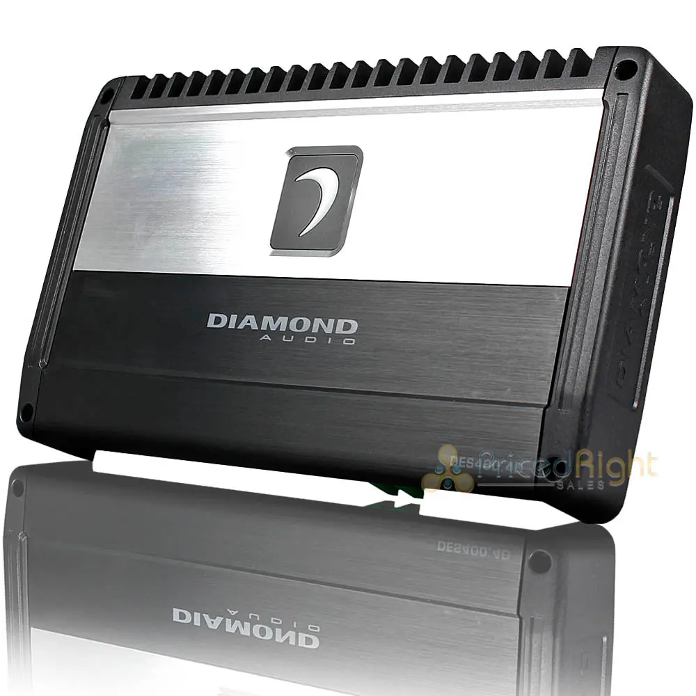 Diamond Audio 4 Channel Full Range Digital Amplifier 400W Rms Class Des400.4D 1