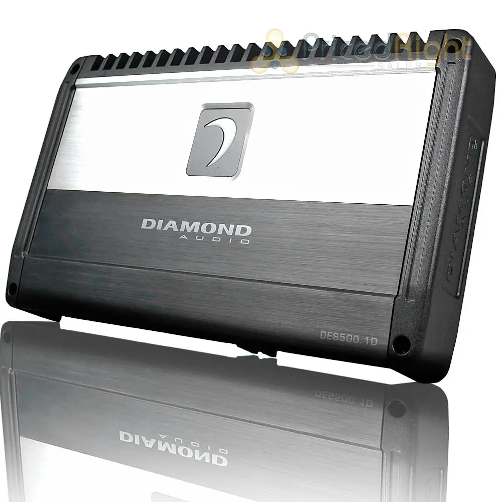 Diamond Audio 1 Channel Digital Amplifier 500 Watts Max Class D Des500.1D 1