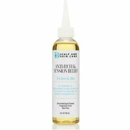 Design Essentials: Anti-Itch & Tension Relief Oil 4Oz 1