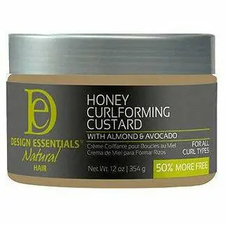 Design Essentials: Curl Forming Custard 12Oz 1