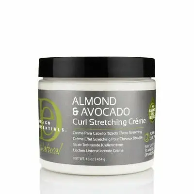 Design Essentials: Almond & Avocado Curl Stretching Creme 16Oz 1