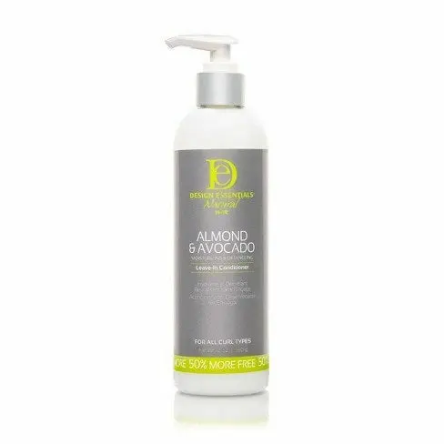 Design Essentials: Almond Avocado Leave In Conditioner 12Oz 1