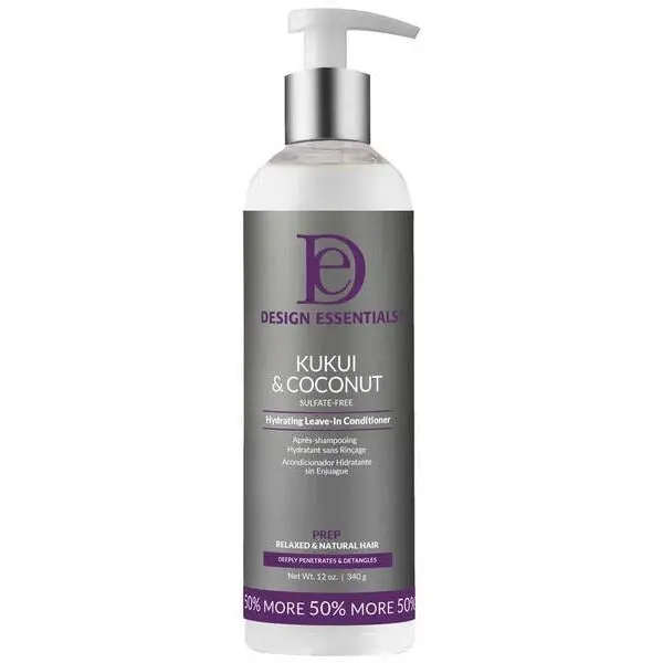 Essentials: Kukui & Coconut Hydrating Leave-In Conditioner 12Oz 1