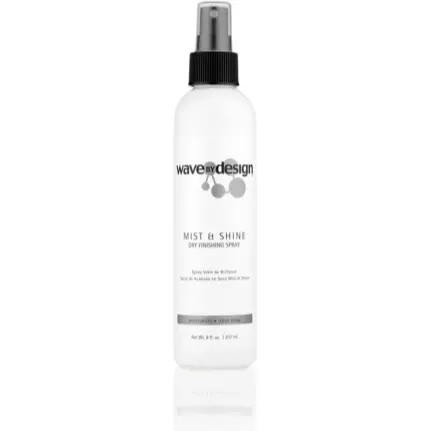 Wave By Design: Mist & Shine Dry Finishing Spray 8Oz 1