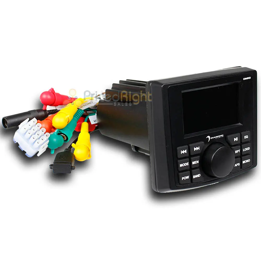 Diamond Audio All Weather Audio Player Receiver Motorsport Dmr3 1