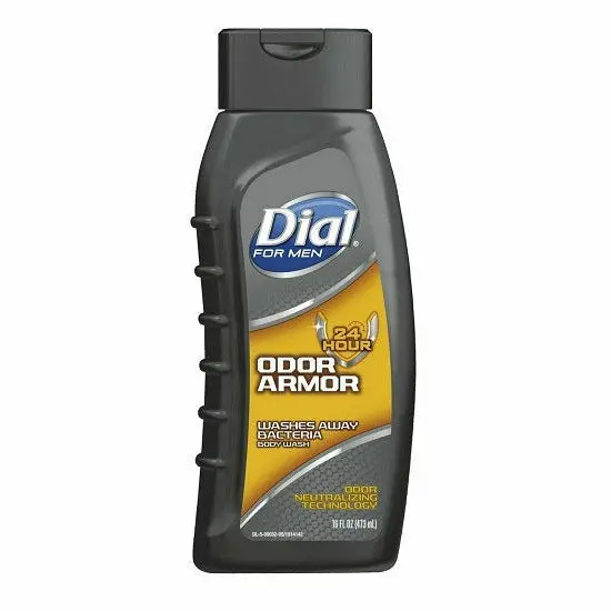 Dial: Men Body Wash Odor Armor 16Oz 1