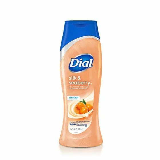 Dial: Moisturizing Body Wash Silk & Seaberry 16Oz 1