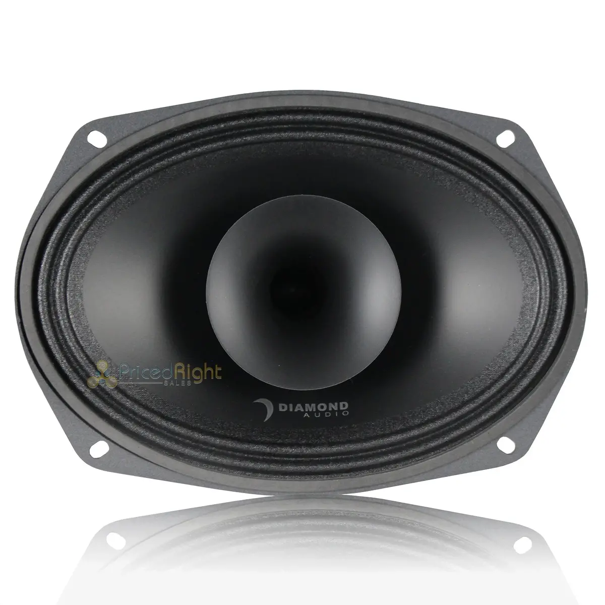 Diamond Audio 6X9" Full Range Co-Ax Horn Speaker 2Ohm 250W Rms Motorsport Series 1