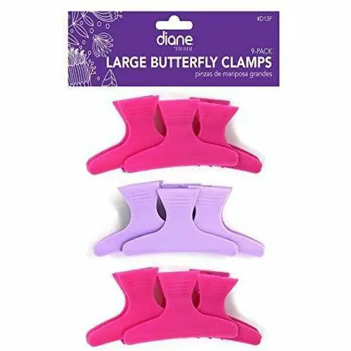Diane: Large Butterfly Clamps #D13f 1