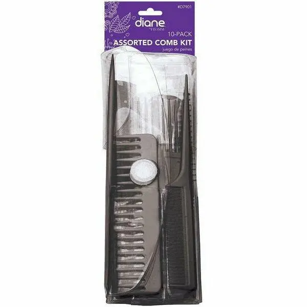 Diane: 10Pc Comb Kit #D7901 1
