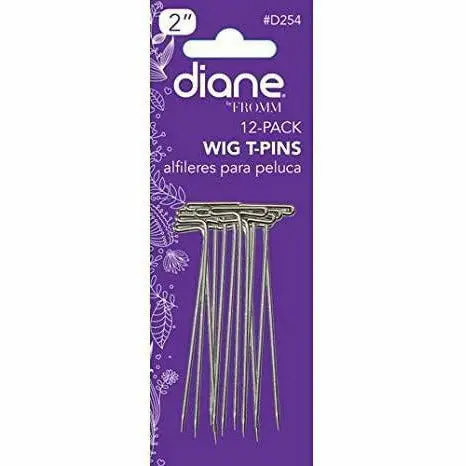 Diane: #D254 Wig T-Pin 12Pc 1