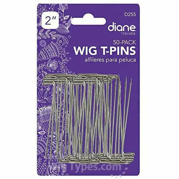 Diane: #D255 Wig T-Pin 50Pc 1
