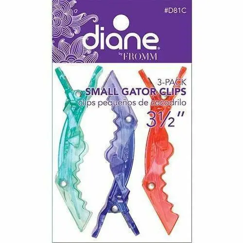 Diane: D81c 3 1/2 Gator Clips 3Pc 1