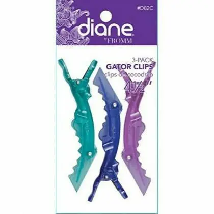 Diane: D82c 4 1/2 Gator Clips 3Pc 1