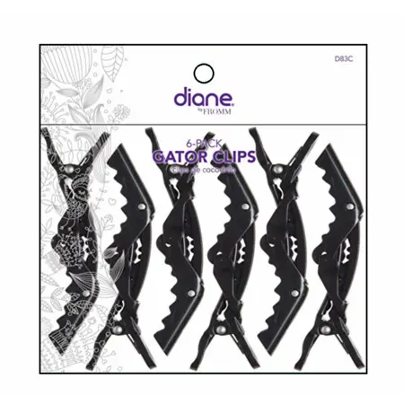 Diane: D83c 4 1/2 Gator Clips 6Pc 1