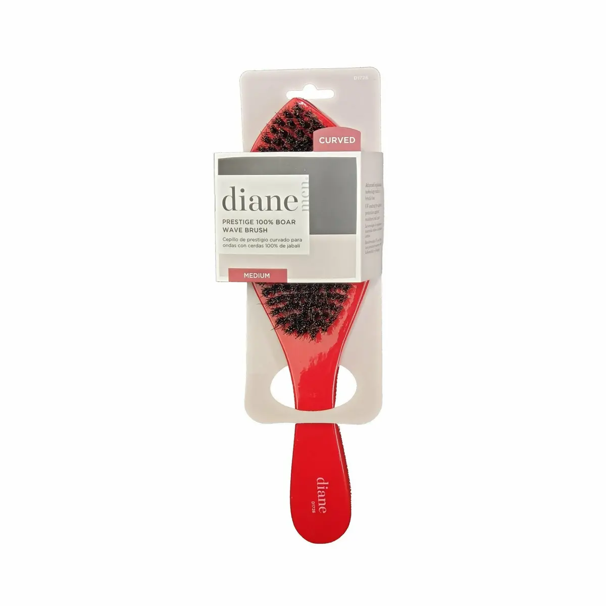 Diane: Medium Curved 100% Prestige Boar Wave Brush #D1726 1