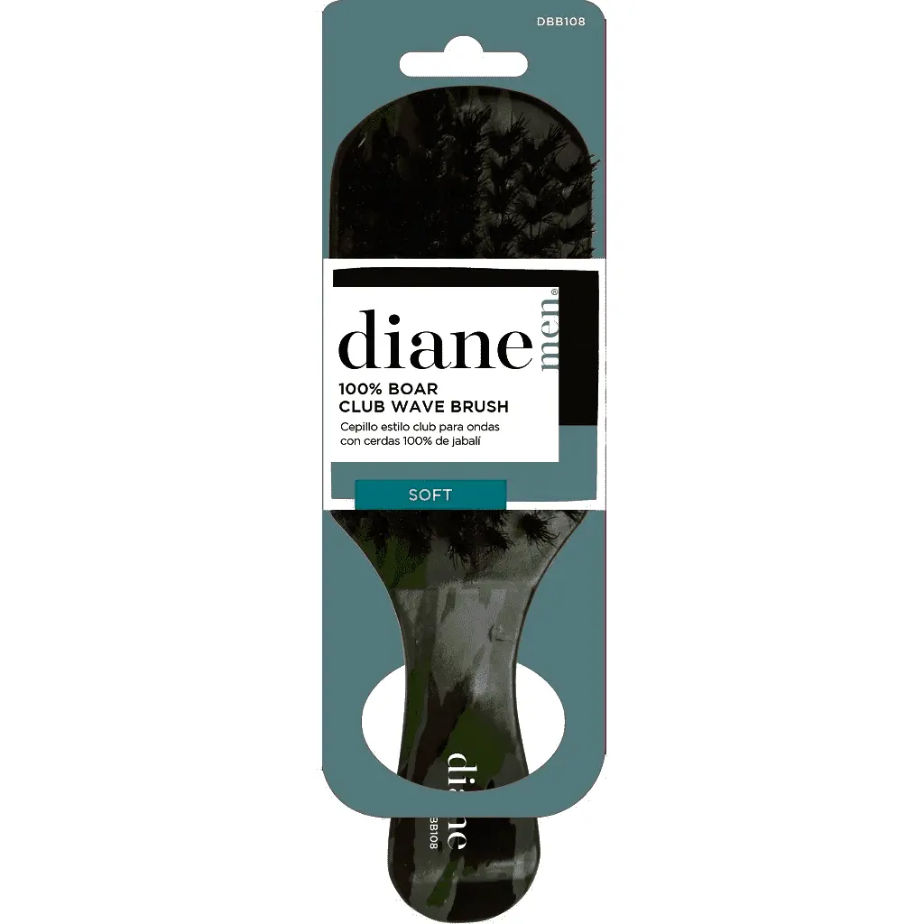 Diane: Soft 100% Boar Club Brush #Dbb108 1