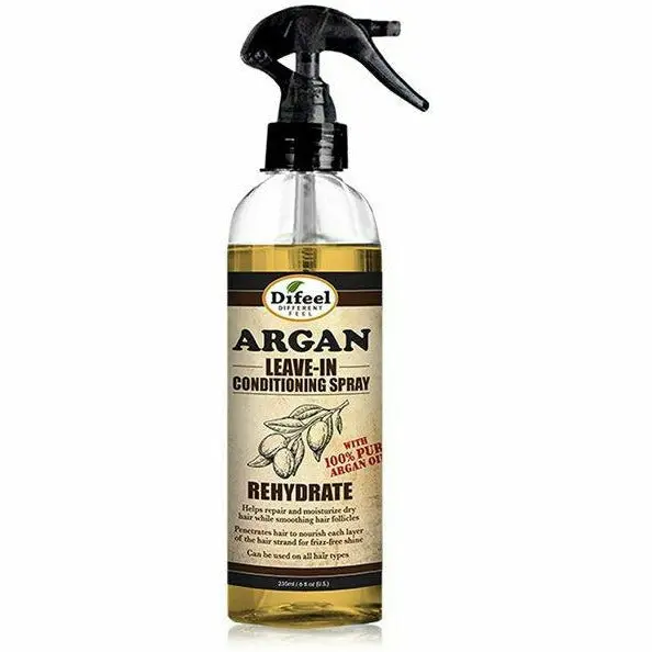 Difeel: Argan Oil Hydrate Leave-In Conditioning Spray 6Oz 1