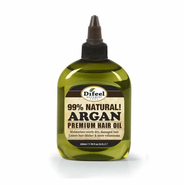 Difeel: Argan Oil Premium Hair Oil 8Oz 1