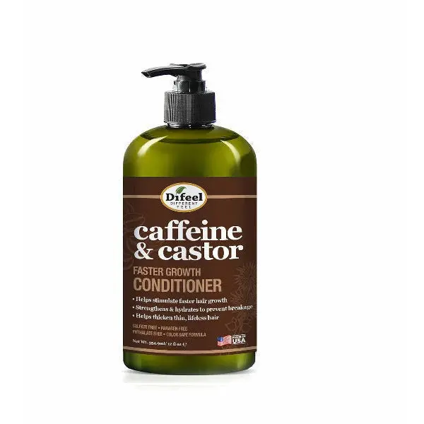 Difeel: Caffeine & Castor Conditioner For Faster Hair Growth 12Oz 1