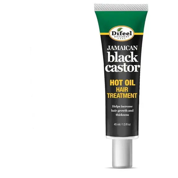 Difeel: Hot Oil Hair Treatment With Jamaican Black Castor Oil 1.5Oz 1