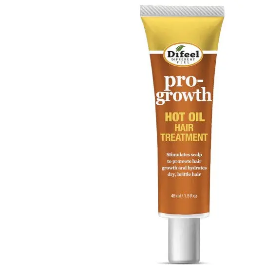 Difeel: Hot Oil Hair Treatment With Pro-Growth 1.5Oz 1