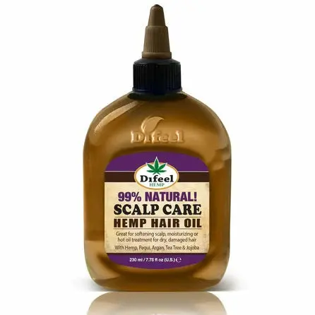 Difeel: Natural Hemp Hair Oil - Scalp Care 7.75Oz 1