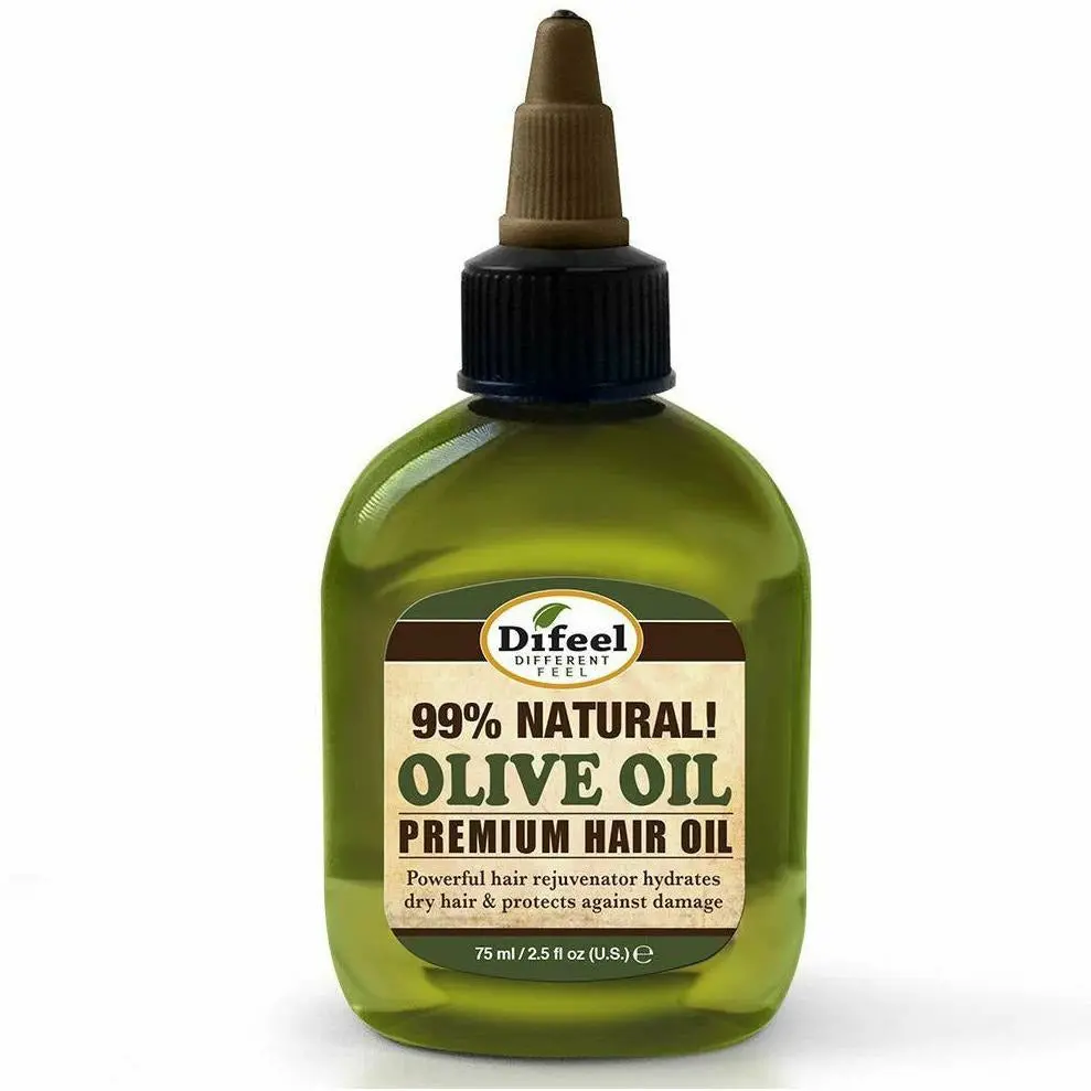 Difeel: Olive Oil Premium Hair Oil 2.5Oz 1