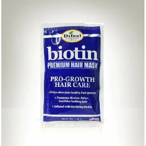 Difeel: Premium Hair Mask- Biotin 1.75Oz 1
