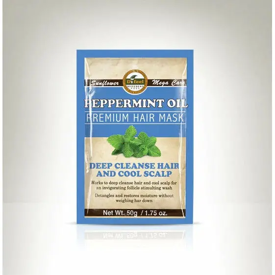 Difeel: Premium Hair Mask-Peppermint Oil 1.75Oz 1