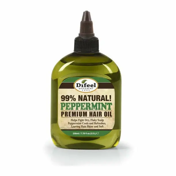 Difeel: Premium Natural Hair Oil -Peppermint Oil 8Oz 1
