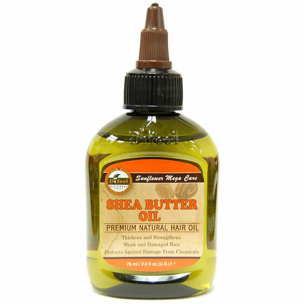 Difeel: Premium Natural Hair Oil - Shea Butter Oil 2.5 Oz 1
