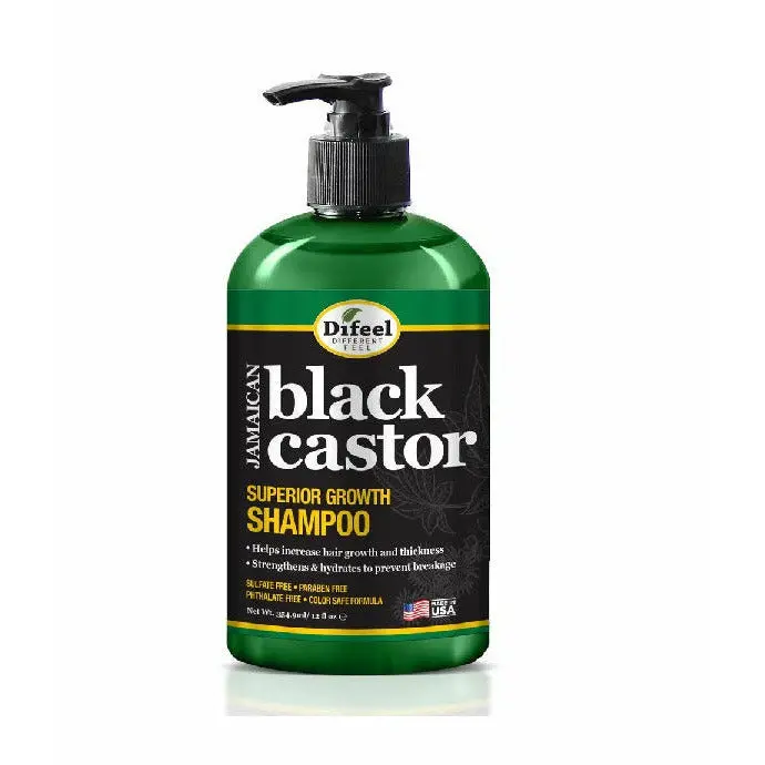 Difeel: Superior Growth Jamaican Black Castor Shampoo 12Oz 1