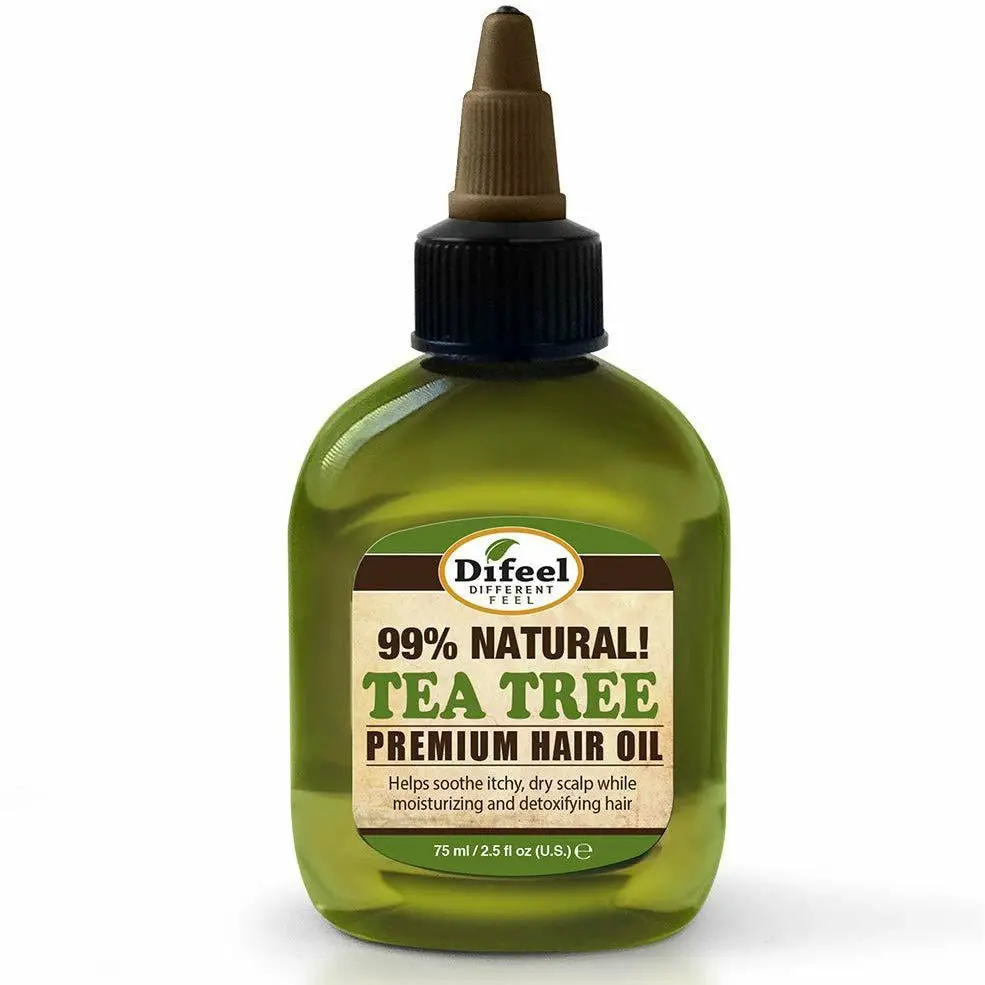 Difeel: Tea Tree Premium Hair Oil 2.25Oz 1