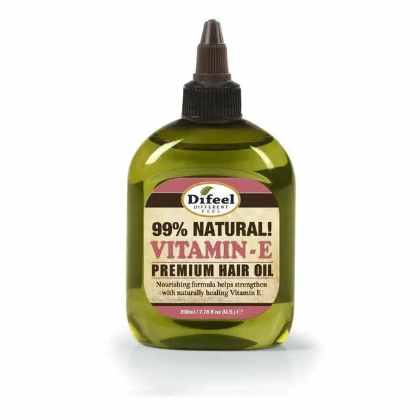 Difeel: Vitamin-E Premium Hair Oil 8Oz 1