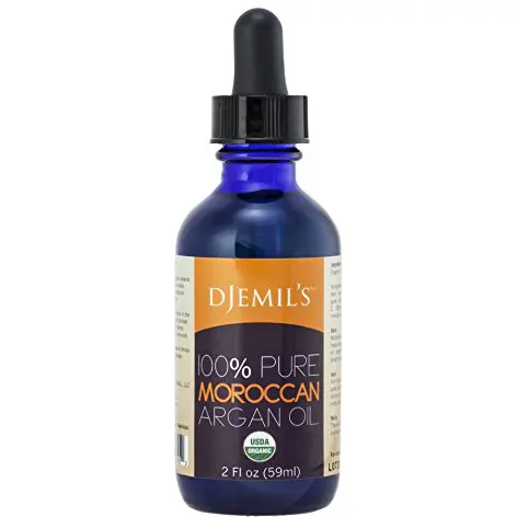 Djemil's 100% Pure Moroccan Argan Oil Dropper 2Oz 1