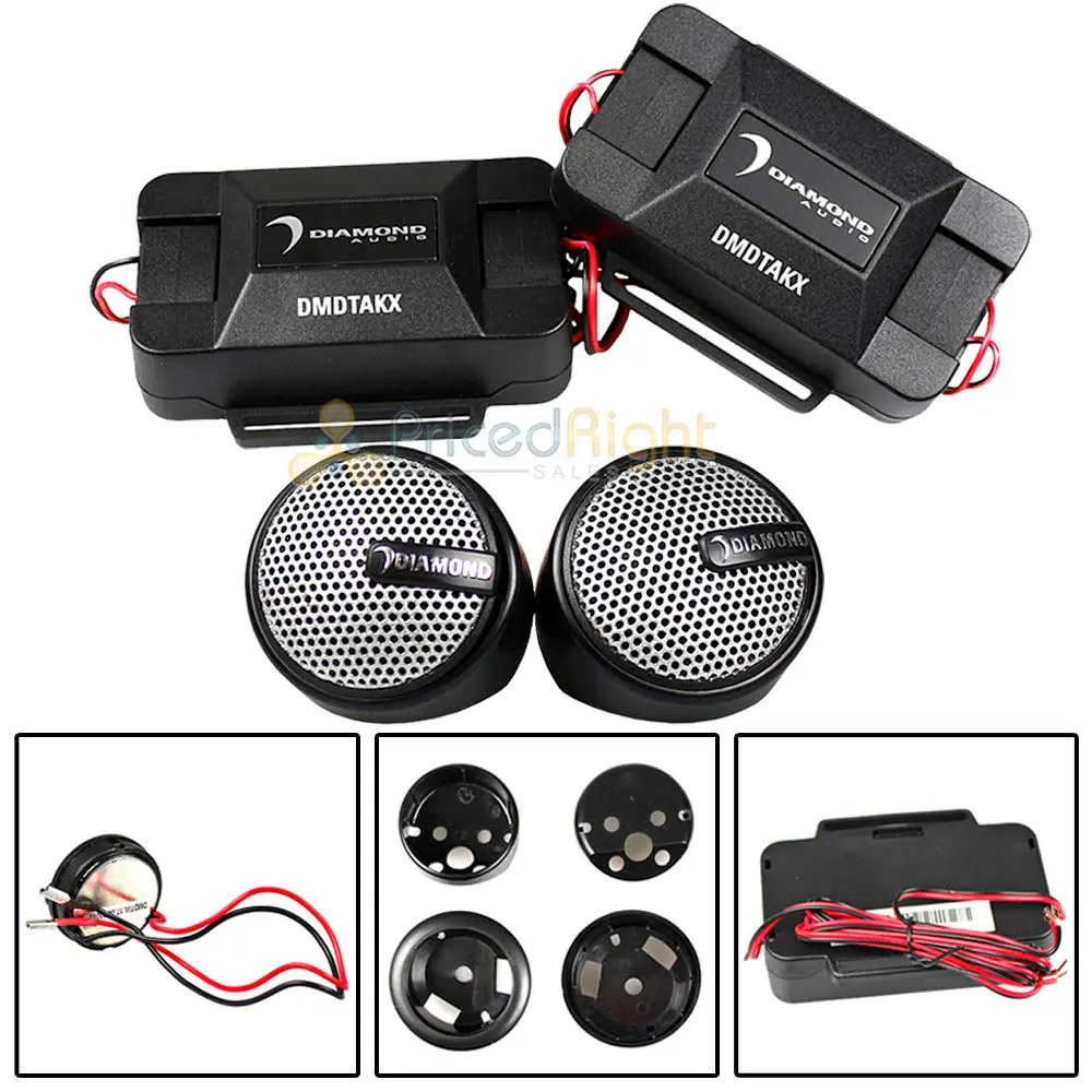 Diamond Dmd Series Add On Tweeter Kit With Crossovers 40 Watts Max 4 Ohm Dmdtak 1