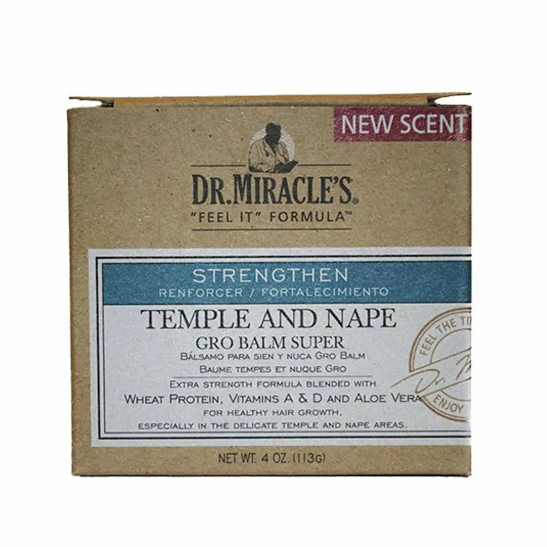 Dr. Miracle's: Temple & Nape Gro Balm 4Oz 1