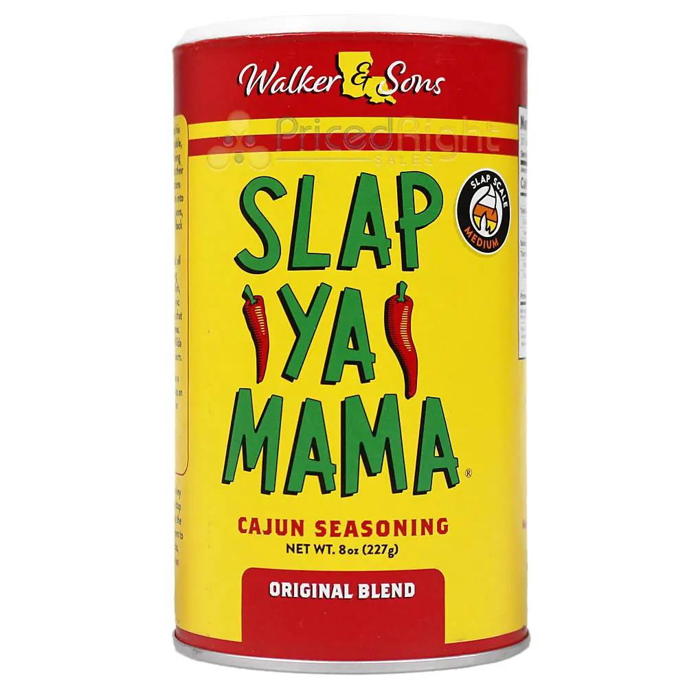 Slap Ya Mama Cajun Seasoning Original Rub 8 Oz Gluten Free Shaker Bottle Dr370 1
