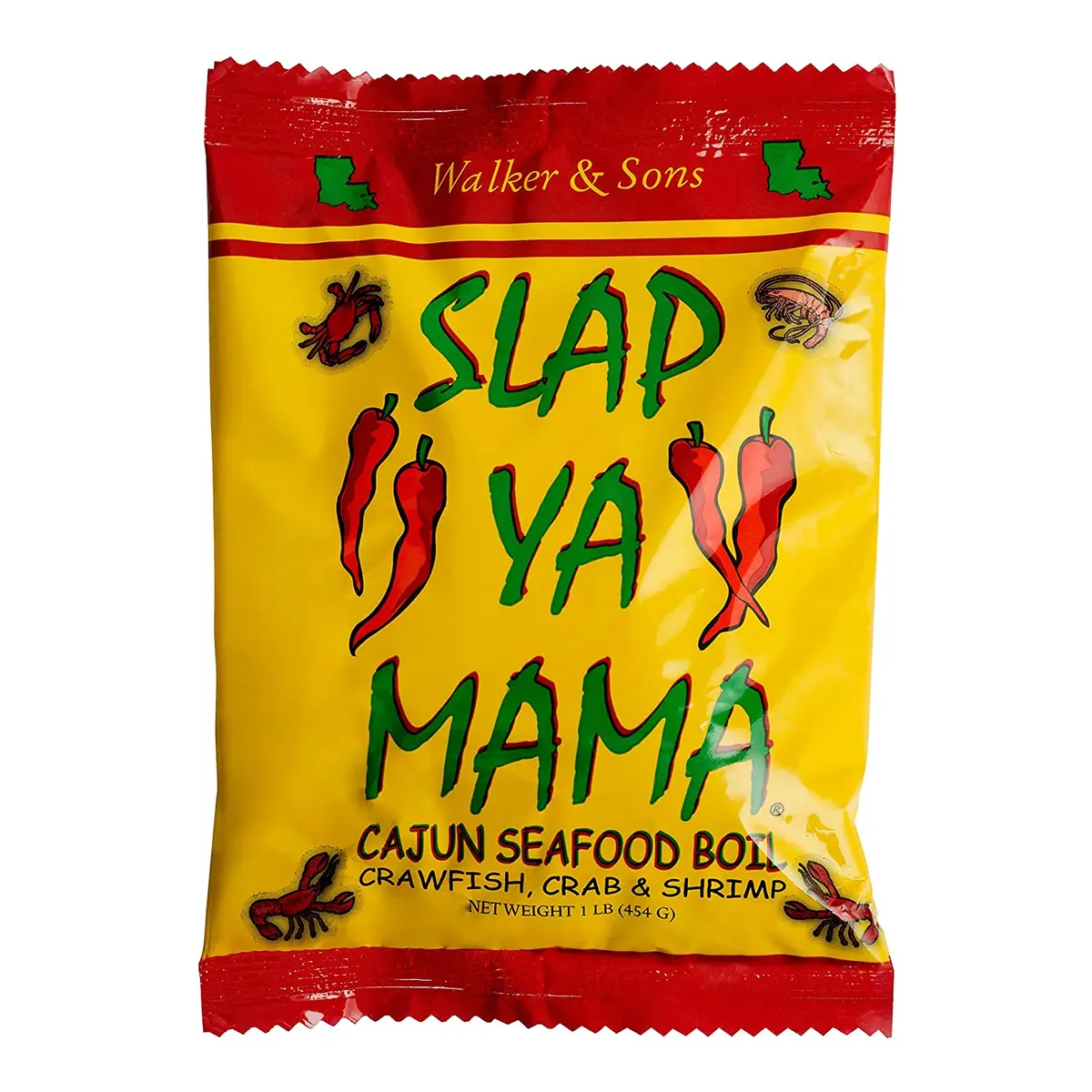 Slap Ya Mama Authentic Cajun Seafood Boil Seasoning Mix 16 Oz Bag Dr371 1