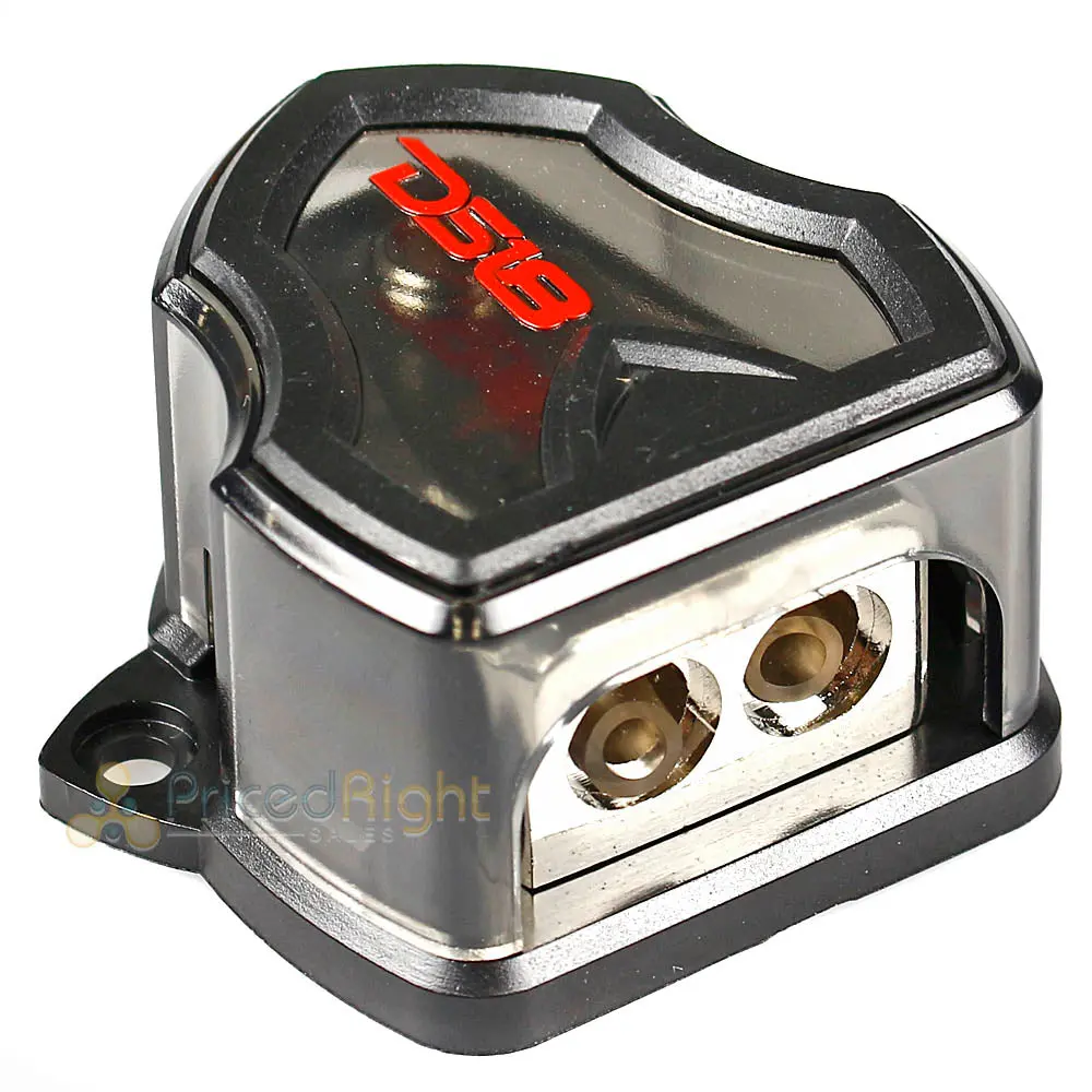 Ds18 0 Gauge To 4 Gauge Outputs Set Screw Ground Distribution Block Awg Db1024 1