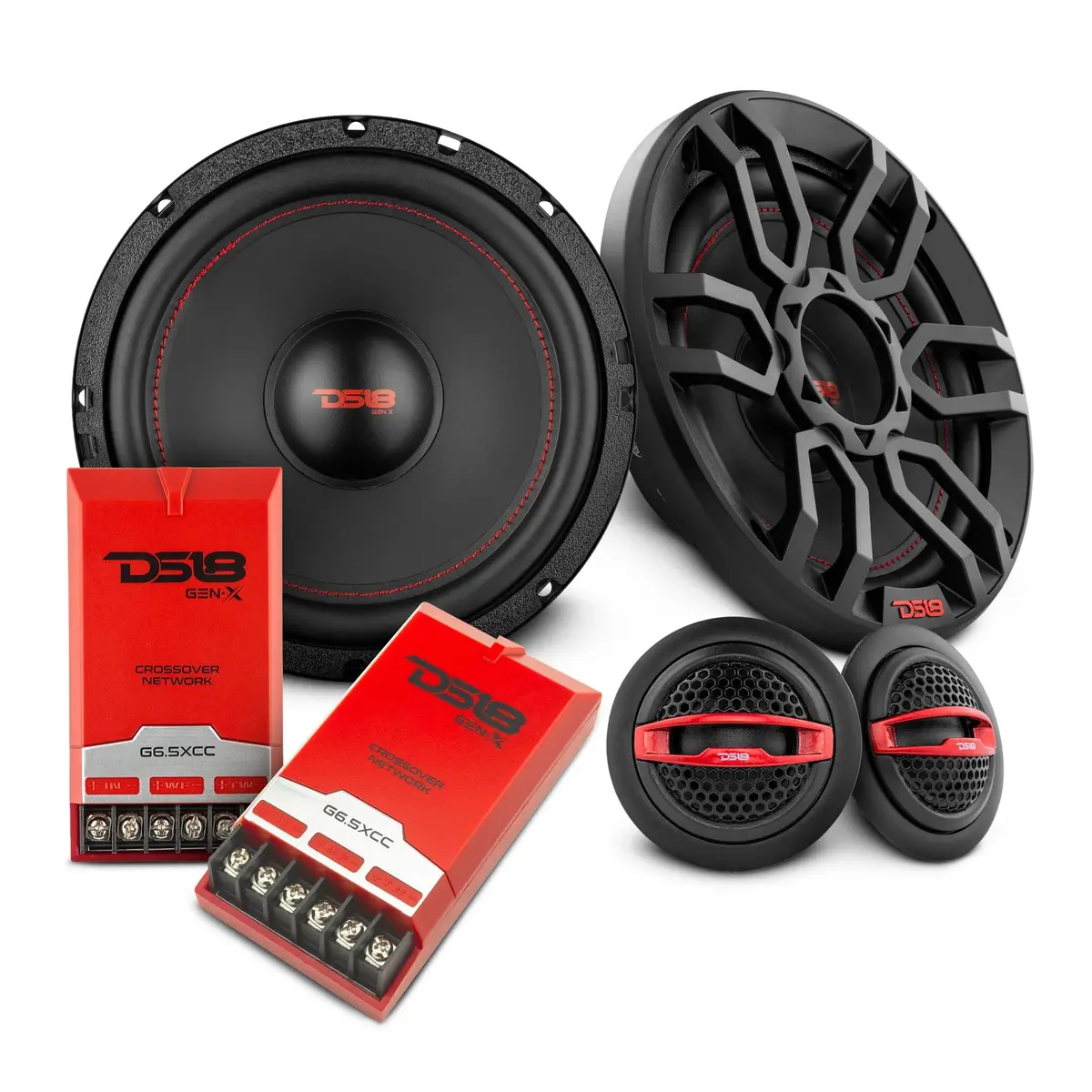 Ds18 Gen-X 6.5" 2Way Component Set Speaker System 50W Rms 150W Max 4 Ohms G6.5Xc 1