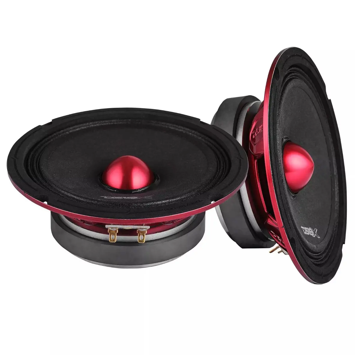 2 Ds18 Pro-X6.4Bmsl 400W Max 6.5" Slim Midrange Speaker And Bullet 4 Ohm Shallow 1